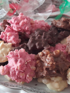 Una foto de Rocas de chocolate