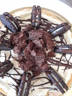 Una foto de Tarta oreo... base masa integral
