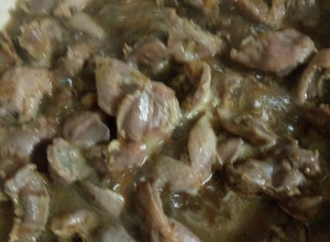 Фото Вкусные субпродукты.