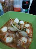 Tomyam Cumi Baso Ikan