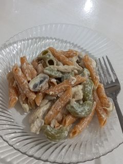 عکسی از دستور پاستا پنه با سس آلفرادو •-•