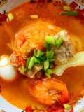 Shrimp, Pork, and Egg Bánh Canh