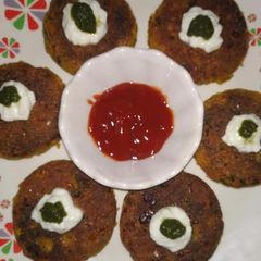 A picture of Sweet corn kabab.
