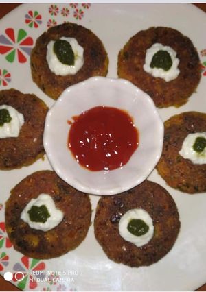 A picture of Sweet corn kabab.