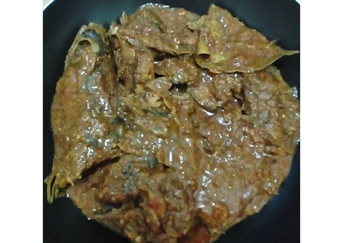 Ikan Tuna Goreng Bumbu Rendang Ala Mama Eli