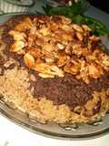 مقلوبة البانجان باللحمة