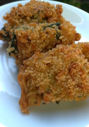 Foto resep Omelet Mie Telur Sayur Goreng