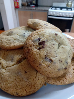 Una foto de Galletitas con chips de chocolate 🍪🍫