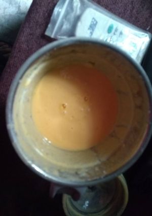 A picture of Mango mousse.