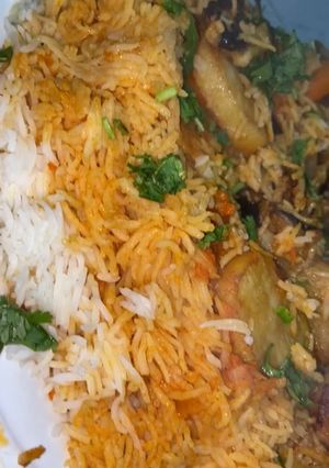 صورة لوصفة مقلوبه 👍🏻😋😋