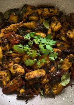 A picture of Chicken fry.