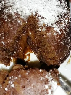 Una foto de Coulant o Volcán de chocolate