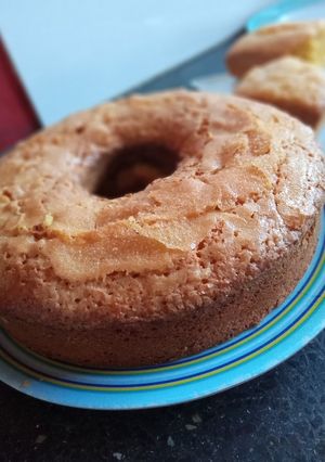 Una foto de Mandarin cake