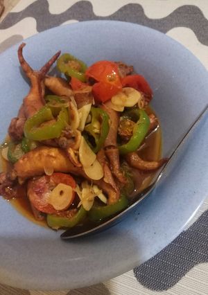 Foto resep Oseng Asin Cumi