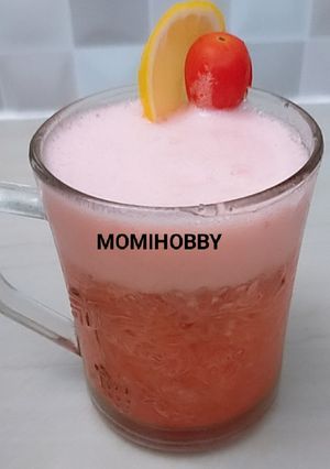 Foto resep Juice strawbery ref cherry tomat lemon