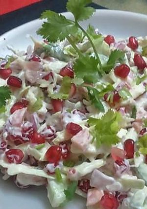 A picture of Special yummy Cream salad.
