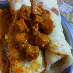 A picture of Fried Paneer Butter Masala.