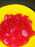 Cangkaleng merah merona (kolang-kaling)