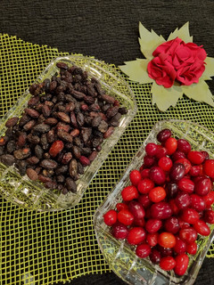 عکسی از دستور ذغال اخته خشک