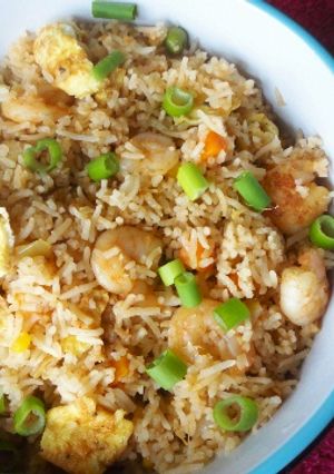 A picture of Prawn Fried Rice.