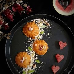 Watermelon Rind Halwa A picture of Watermelon Rind Halwa.
