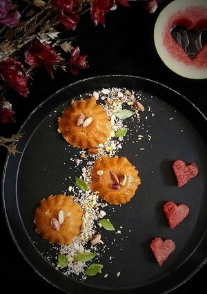 A picture of Watermelon Rind Halwa.