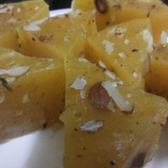 Custard halwa A picture of Custard halwa.