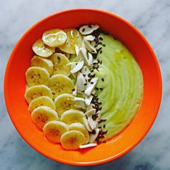 A picture of Avocado and Banana Smoothie Bowl Recipe.