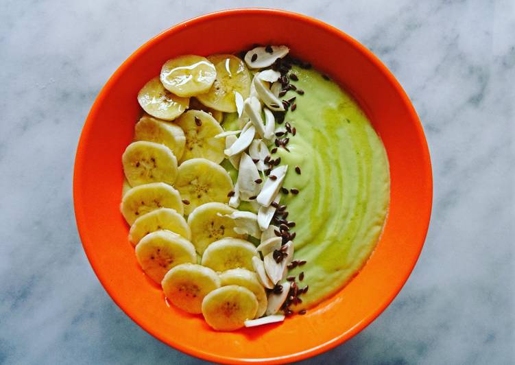 Easiest Way to Cook Perfect Avocado and Banana Smoothie Bowl Recipe