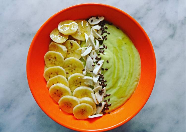 How to Prepare Quick Avocado and Banana Smoothie Bowl Recipe