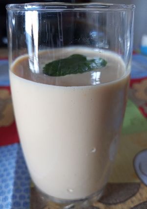 Una foto de Kéfir de mango 🥛