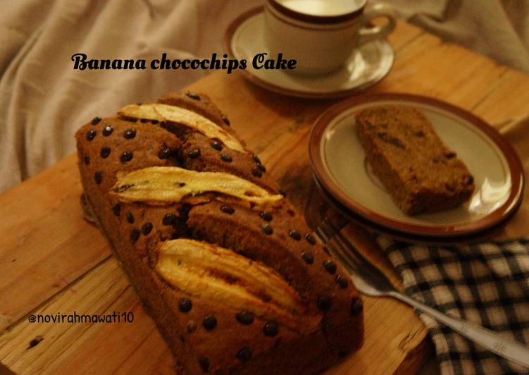 Banana Chocochips Cake (glutenfree)