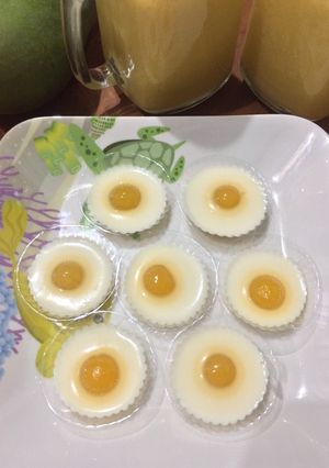 Foto resep Puding Ceplok Telor