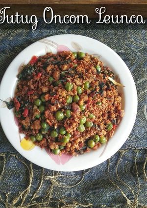Foto resep Tutug Oncom Leunca