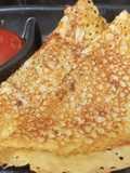 Leftover khichdi pancake