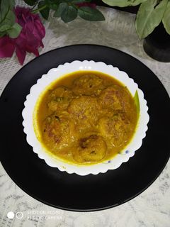 লাউয়ের কোফ্তা কারি(lauer kofta curry recipe in Bengali) রেসিপির প্রধান ছবি