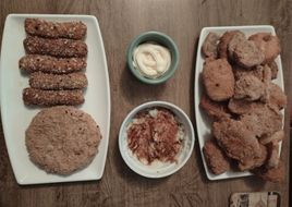 Picada con pan rallado