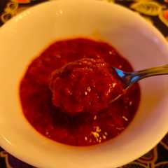 Una foto de Mermelada de frutillas saludable!!