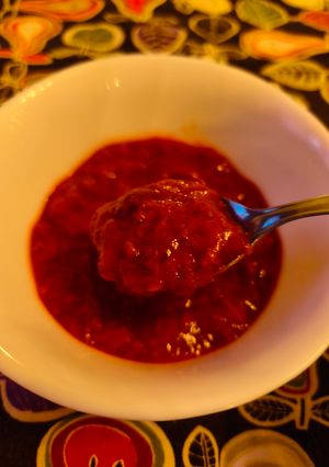 Una foto de Mermelada de frutillas saludable!!