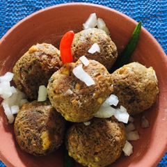 A picture of EGG Kebabs.