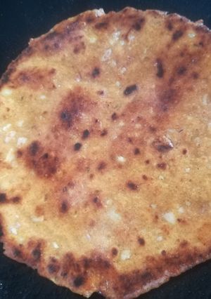 A picture of Leftover vegetable parantha.