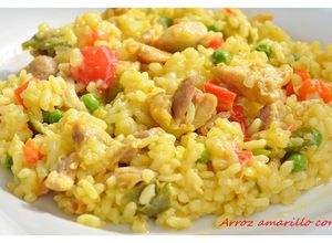 Foto principal de Arroz amarillo con pollo (Thermomix)