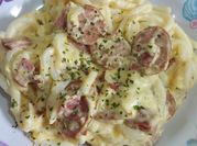 Gambar mie udon creamy
