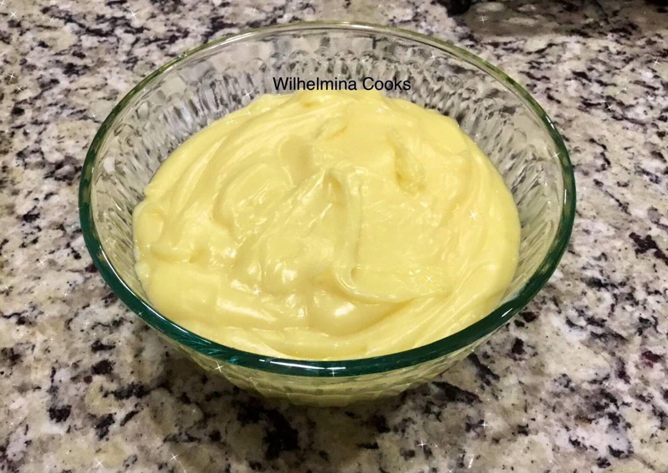 Easy Vanilla Custard Cream