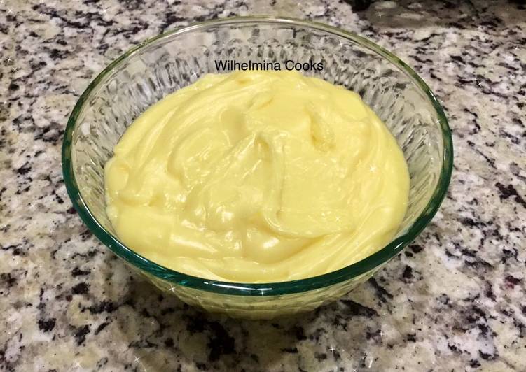 Step-by-Step Guide to Make Homemade ✨Easy Vanilla Custard Cream ✨