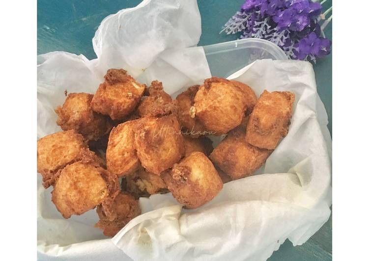 90. Tahu Krispy dengan tepung #Sorghum #MakananFavoritIbu #SemuaTentangIbu