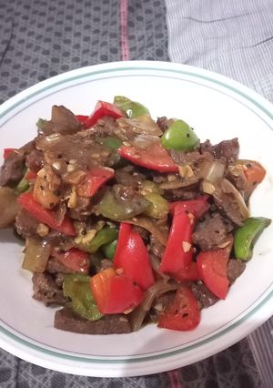 Foto resep Sapi lada hitam (Beef Blackpaper)