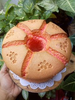 Foto resep Strawberry Chiffon Cake