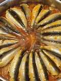 Stewed Baby Sardines (Xoubas Guisadas)