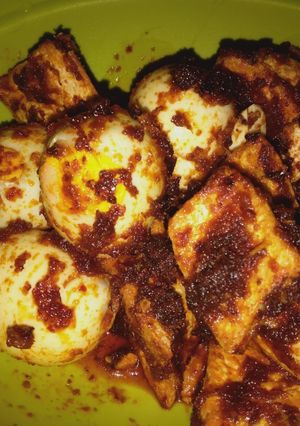 Foto resep Telur tahu balado